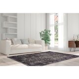 Kayoom RAVNO TKANA PREPROGA Vintage 8404 Grau 200/290 cm potiskano siva | Shoptok.si