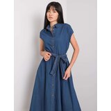 RUE PARIS Dress-RO-SK-2254.11P-dark blue | Shoptok.si