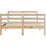  Okvir kreveta s uzglavljem 120x190 cm od borovine | shoptok.hr