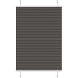 vidaXL Plisirana žaluzija črna 90x100 cm Širina tkanine 89,4 cm | Shoptok.si