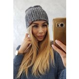 Kesi Cap with fleece Zoja K306 grafit + denim Cene