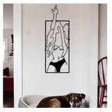 Wallity Zidna dekoracija Cool Woman 1, 24 x 63 cm, Crna | Eponuda.ba