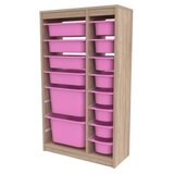 Hanah home višenamenska polica montana xs 2D4N8U sonomo pink | ePonuda.com