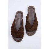 Trendyol Shoes ženske papuče Takss26Te00023, smeđe | Eponuda.com