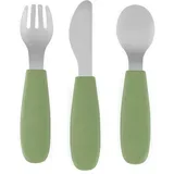 Take&Match Stainless Steel Cutlery Set pribor za djecu Sweet Pea 12m+ 3 kom