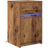 LED noćni ormarić Staro drvo 38 x 34 x 61 cm Konstruirano drvo | Eponuda.com