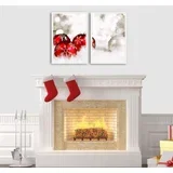 Slika u okviru MDF 2PBCTNOEL-05, 35x50 cm, 2 dijela