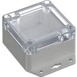 TRU COMPONENTS 6U07080805737 TC-13865220 industrijsko kućište 106.5 x 76.5 x 45 ABS-PC svijetlosiva, prozirna 1 kom. | Eponuda.ba