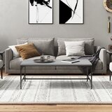  Stolić za kavu boja sivog hrasta 100x50x35 cm konstruirano drvo | Shoptok.si