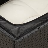  12-dijelni set vrtnih sofa od poliratana s jastucima crni | shoptok.hr