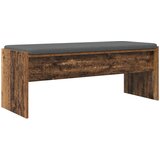  Klupa za hodnik s jastukom Staro drvo 103 x 38 x 40 cm | shoptok.hr