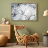  Slika - Elegant marble – stone structures in neutral colours 120x80 U prirodnom drvenom okviru | shoptok.hr