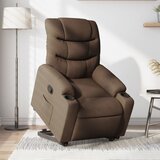 Maison Chic Naslanjač - Relax naslanjač s funkcijo vstajanja rjavo blago, (22062209) | Shoptok.si