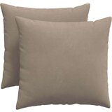 vidaXL Blazine za kavč 2 pcs Taupe 50 x 50 cm blago | Shoptok.si