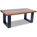  Stol za Kavu Tikovina i Smola 100x50 cm | shoptok.hr