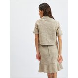 Orsay Light Brown Ladies Short-Sleeved Blouse - Ladies | shoptok.hr