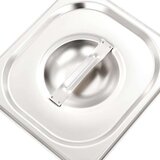 vidaXL Pokrovke za posodo GN 1/6 8 kosov nerjaveče jeklo | Shoptok.si