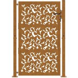  Vrtna vrata 100x125 cm, dizajn s krilima otpornim na vremenske uvjete i čelikom | Eponuda.com