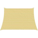 Jedrilica za sunčevu sjenu Žuta i bijela 3 / 4 x 3 m HDPE - Žuta i bijela 3/4 x 3 m | shoptok.hr