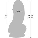 Hidden Desire Inferno Fat Boys Dildo PVC 19cm Black | Shoptok.si