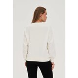 Marisse WOMEN'S SWEATSHIRT Z-BL-4805 OFF WHITE | Shoptok.si