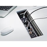 Boschmann TOP FRAME Ugradni nosač modula sa poklopcem, 8 mesta, srebrn | Eponuda.com