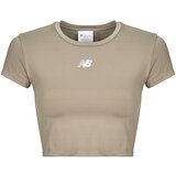 New Balance NB Harmony Fitted T-Shirt Bež | shoptok.hr