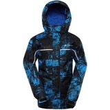 Alpine pro Children's ski jacket with ptx membrane EDERO electric blue lemonade variant PA Cene