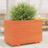 Maison Chic Vrtno cvetlično korito - Cvetlični Lonec voščeno 70x40x49,5 cm trdna borovina, (21789882) | Shoptok.si