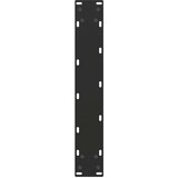  Noge za barski stol U-oblika 2 kom Crne 50 x (100-101) cm Čelik | shoptok.hr