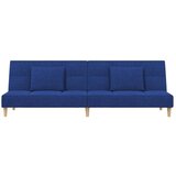  Kavč dvosed z ležiščem in dvema blazinama modro blago, (21038151) | Shoptok.si
