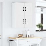 vidaXL Stenska kuhinjska omarica s polico 2 pcs Bela 60 x 31 x 40 cm | Shoptok.si