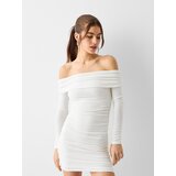 Bershka Haljina bijela | shoptok.hr