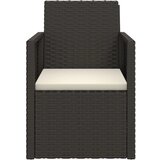  3-dijelni set vanjskih sofa od poliratana s jastucima crni | shoptok.hr