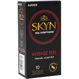 Manix SKYN Intense - biserni kondom brez lateksa (10 kosov) | Shoptok.si