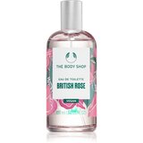 The Body Shop British Rose toaletna voda z vonjem cvetja za ženske 100 ml | Shoptok.si