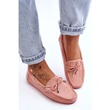 Boto marka niezdefiniowana Women's Suede Moccasins Light Pink Si Passione | shoptok.hr