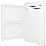 vidaXL led kopalniška omarica z ogledalom sijoče bela 60x11x80 cm | Shoptok.si