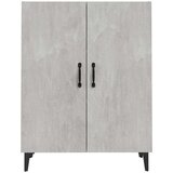  Komoda siva boja betona 70x34x90 cm od konstruiranog drva | shoptok.hr