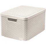 Curver Škatla za shranjevanje My Style (44,2 x 33,2 x 24,9 cm, bele barve) | Shoptok.si