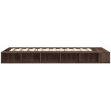  Okvir za krevet smeđi hrast 100 x 200 cm konstruirano drvo | shoptok.hr