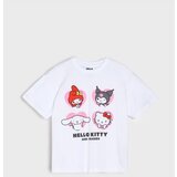 Sinsay Pamučna majica s printom Hello Kitty | shoptok.hr
