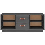 TV ormarić sivi 100x34x40 cm od masivne borovine | shoptok.hr