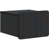  Stenski nočni omarici Črna 33 x 34,5 x 24 cm Inženirski les, (5000209960) | Shoptok.si