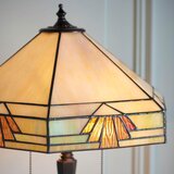  Endon 64286 - Stona lampa Tiffany NEVADA 2xE27/60W/230V, prečnik 40 cm | Eponuda.com