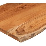 Stolna ploča 60x60x2,5 cm četvrtasta od bagrema sa živim rubom | shoptok.hr