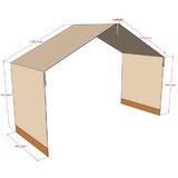 Vipack Otroška zavesa za posteljo 86x414 cm Forrest – | Shoptok.si
