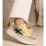 Gemre Beige women's sports sneakers with glitter Kaletti | shoptok.hr