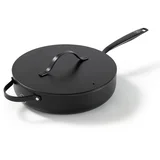 BE Living Tava za pirjanje s poklopcem Essential Black 28 cm