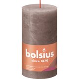  Rustikalna sveča 13/6,8 cm - rustikalna taupe | Shoptok.si